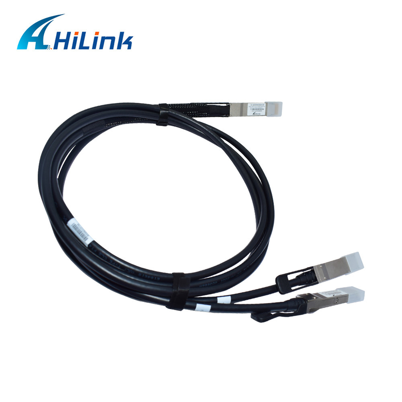 2M 400G DAC Cable QSFPDD câble direct de Twinax d'en cuivre de 2X200G/SFP56DAC 30AWG à attache