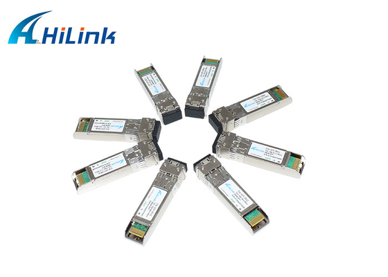 Module optique 10G SFP+ bas DWDM 80KM 100GHZ CH17-CH61 de connecteur duplex de LC