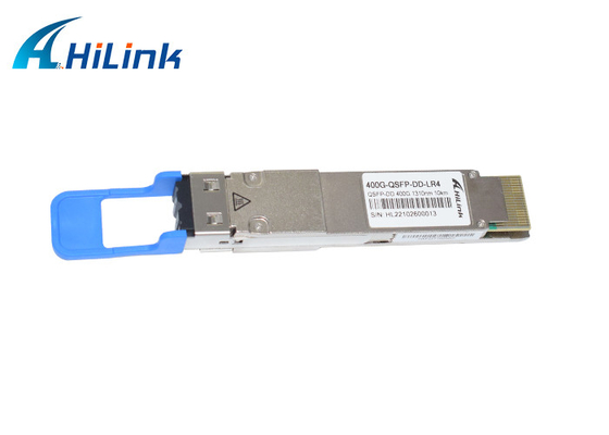 Connecteur optique duplex LC d'émetteur-récepteur de SMF 400Gb/S QSFP-DD LR4 10km