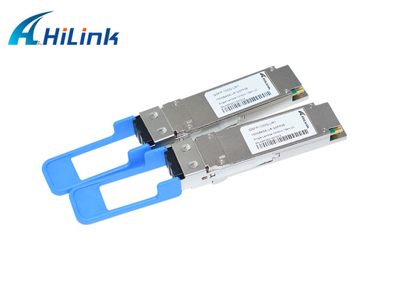 Les DOM simples optiques duplex du module 100GBASE-LR1 QSFP28 lambda 1310nm 10km d'émetteur-récepteur de LC SMF
