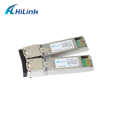 les DOM simples de connecteur du module LC de l'émetteur-récepteur 1490/1550nm de 10Gb/s 100KM BiDi SFP+