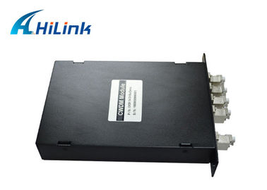 1470 - 1530 la Manche du module 4 de la boîte CWDM Mux Demux du nanomètre LGX avec le connecteur de LC/RPA