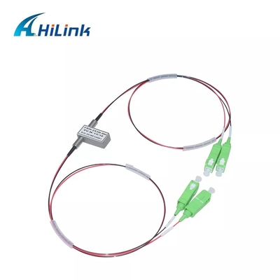 Commutateur optique mécanique 1310nm 1550nm 900um 0.5M Latching de SM de FSW 2x2B/non - se verrouillant