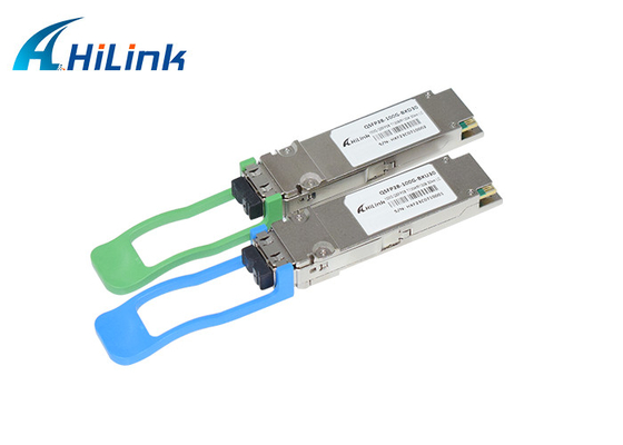 émetteur-récepteur optique simple QSFP28-100G-BXU30/QSFP28-100G-BXD30 de 100Gb/s QSFP28 ER 30KM BIDI lambda
