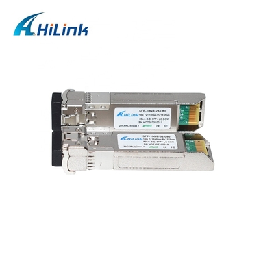10GBASE BIDI 1490/1550nm SFP+ 10G Ethernet Transcepteur à fibre optique SFP+ unique BIDI 10G 80KM