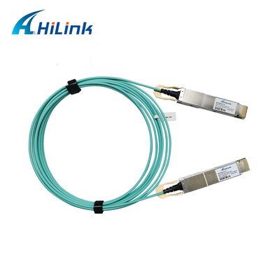 Câble optique actif QSFP-DD vers QSFP-DD 400G Hilink, conforme RoHS AOC