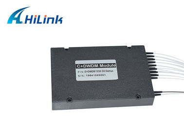Bas module à fibres optiques de la perte par insertion CATV 16Ch CWDM Mux Demux