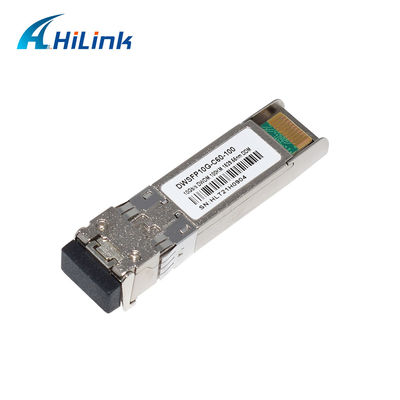 Les DOM du module C60 1529.55nm 100km LC d'émetteur-récepteur de 100KM DWDM DWSFP10G SFP+