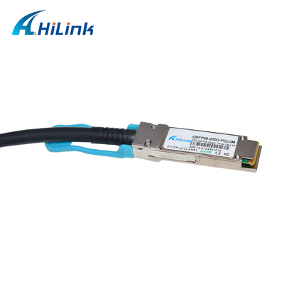Densité double 200G 3M QSFP56 de MSA Twinax DAC Copper Cable QSFP à QSFP56