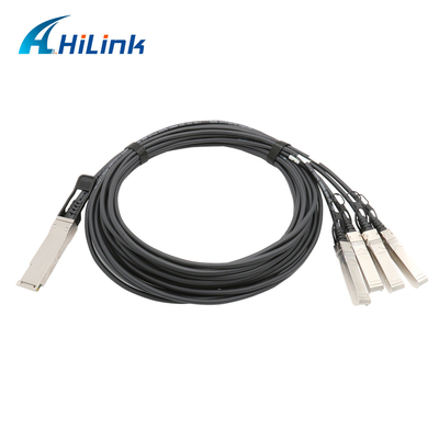 FCC DAC Passive Copper Cable 56Gbps PAM4 1M 2M 3M QSFP56 à 4X50G SFP56
