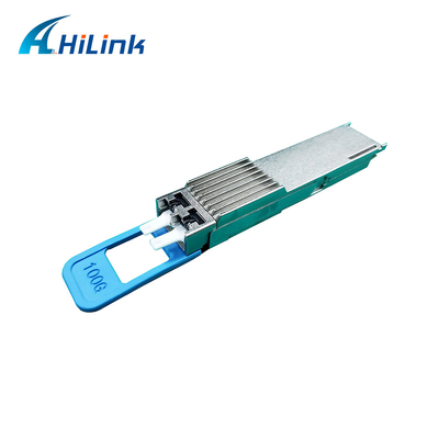 Émetteur-récepteur optique 100G DWDM EML 2*27.5G DWDM TOSA de Qsfp de double CS de 80KM