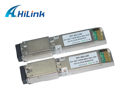 Fibre simple XFP LC du module 1.5W DDM 10G d'émetteur-récepteur de WDM 1550nm SFP+